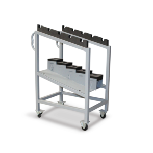 Rack Metálico de PTR con Agarraderas